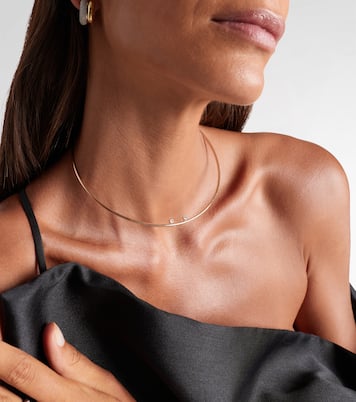 Choker en or 9 ct et diamants | Yvonne Léon