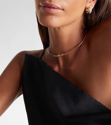 Choker en or 9 ct et diamants | Yvonne Léon