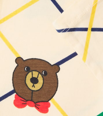 Printed cotton-blend jersey leggings | Mini Rodini