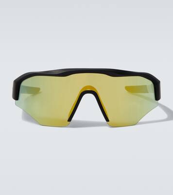 Logo shield sunglasses | Gucci
