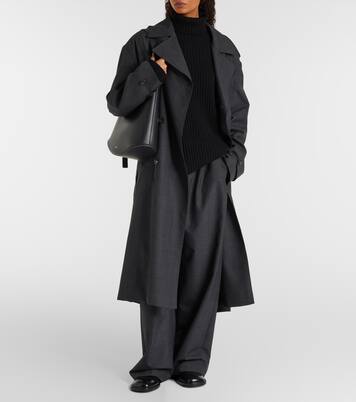 Rollkragenpullover Lindall aus einem Wollgemisch | The Frankie Shop