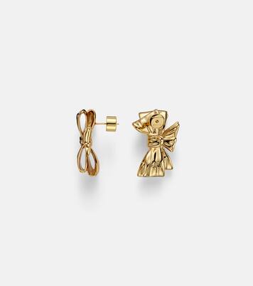 Bow Small gold-plated earrings | Jennifer Fisher