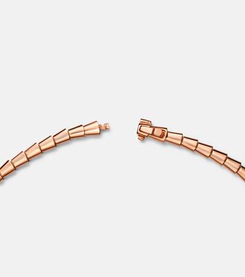 Serpenti Viper 18kt rose gold necklace | Bvlgari