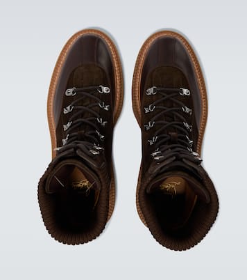 Armandine College leather hiking boots | Christian Louboutin