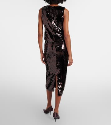 Ciara sequined pencil skirt | Staud