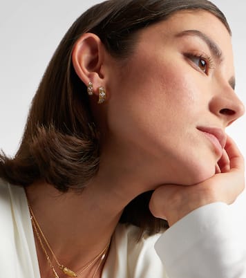 Boucle d'oreille unique Ecrou Coco en or 18 ct | Marie Lichtenberg