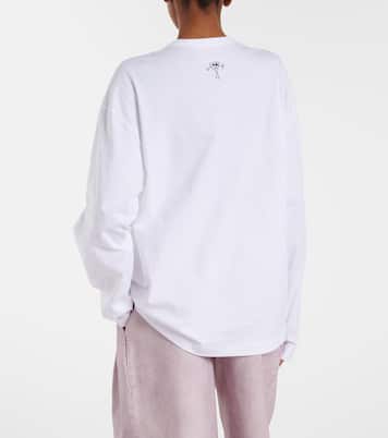 Printed cotton jersey T-shirt | Plan C