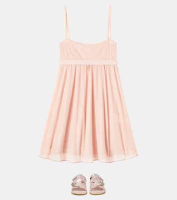 Gathered tulle dress | Oséree Kids