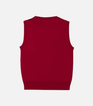 Pullunder aus Schurwolle | Moncler Enfant