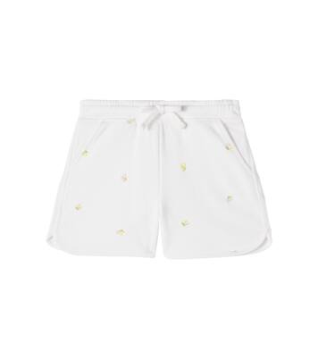 Bestickte Shorts aus Baumwoll-Jersey | Bonpoint