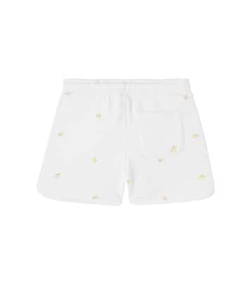Bestickte Shorts aus Baumwoll-Jersey | Bonpoint