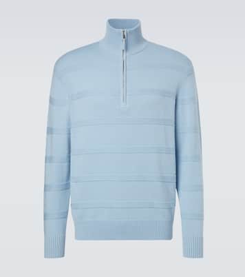 Cotton and cashmere turtleneck sweater | Allude