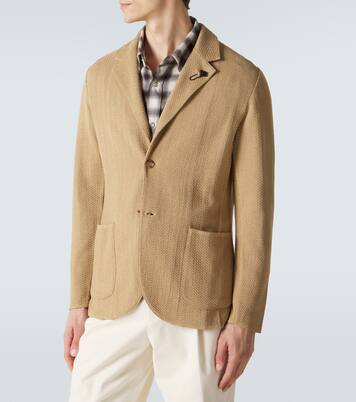 Blazer aus einem Baumwollgemisch | Lardini