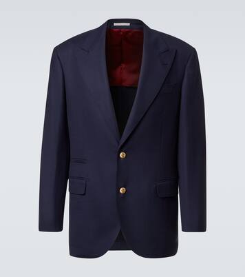 Blazer en laine vierge | Brunello Cucinelli