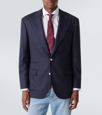 Blazer en laine vierge | Brunello Cucinelli