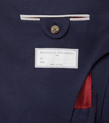 Blazer en laine vierge | Brunello Cucinelli