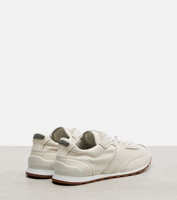 Leather sneakers | Brunello Cucinelli