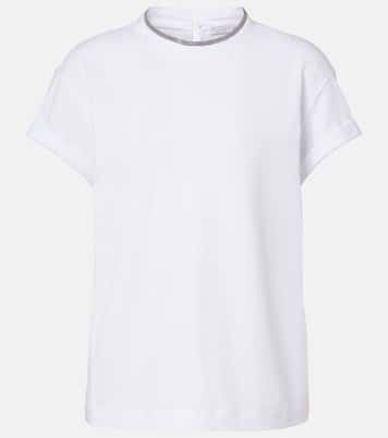 Cotton-blend T-shirt | Brunello Cucinelli