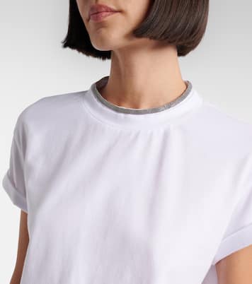Cotton-blend T-shirt | Brunello Cucinelli