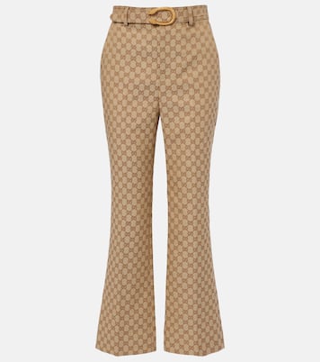 GG Canvas flared pants | Gucci