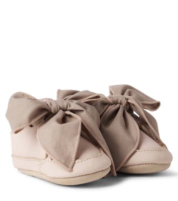 Baby Lonny leather booties | Donsje