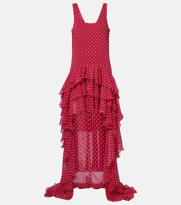 Truut ruffled chiffon midi dress | Rotate