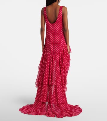 Truut ruffled chiffon midi dress | Rotate