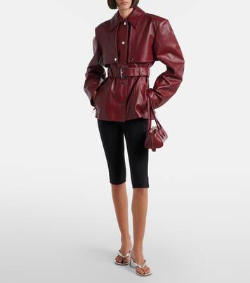 Sofia metallic leather wedge thong sandals | Gianvito Rossi