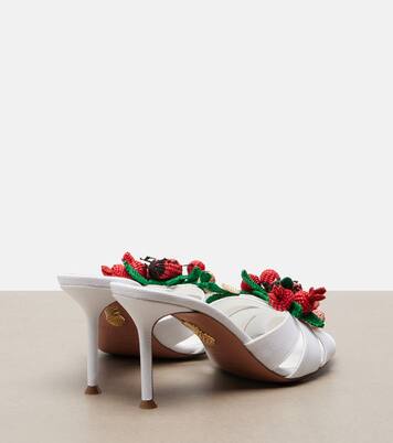 Botanica raffia mules | Aquazzura