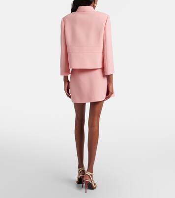 Minirock VGold aus Crêpe | Valentino