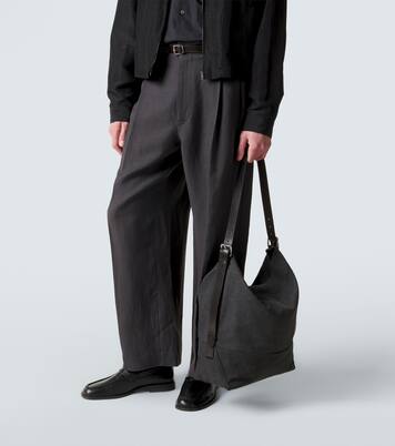 Belted canvas tote bag | Lemaire