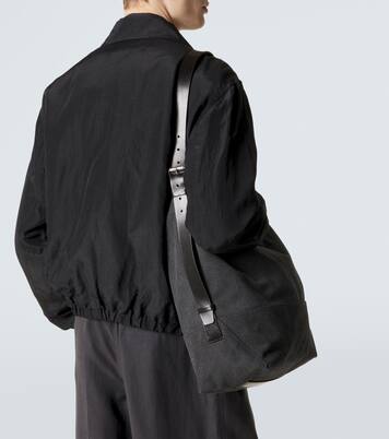 Belted canvas tote bag | Lemaire