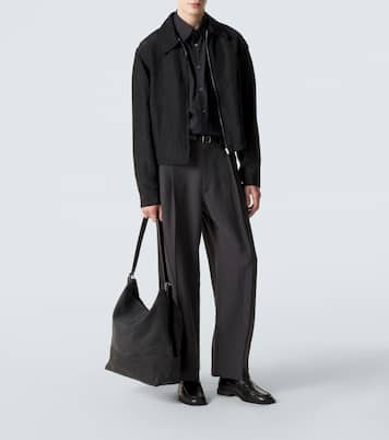 Belted canvas tote bag | Lemaire
