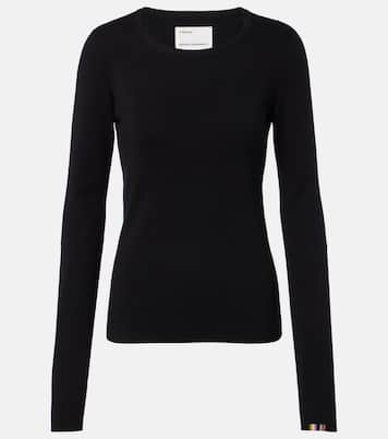 N°392 Eel cotton and cashmere top | Extreme Cashmere