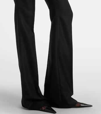 Cashmere flared pants | Saint Laurent