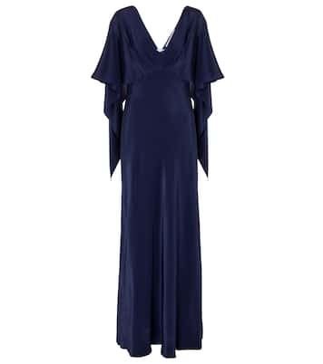 Robe longue Alberta en soie | Diane von Furstenberg