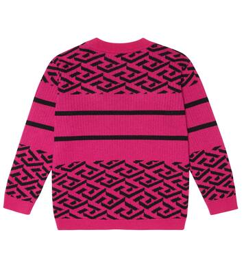 Medusa Greca wool sweater | Versace Kids