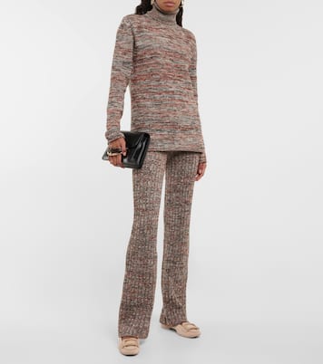 Ballerinas aus Veloursleder | Roger Vivier