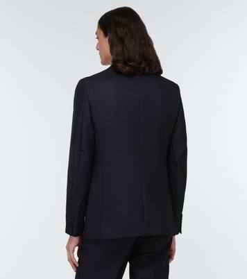 Zip-embellished wool blazer | Comme des Garçons Homme Deux