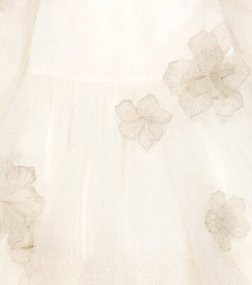 Cotton velvet dress | Tartine et Chocolat