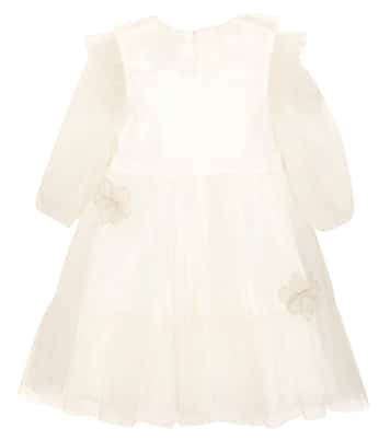 Cotton velvet dress | Tartine et Chocolat