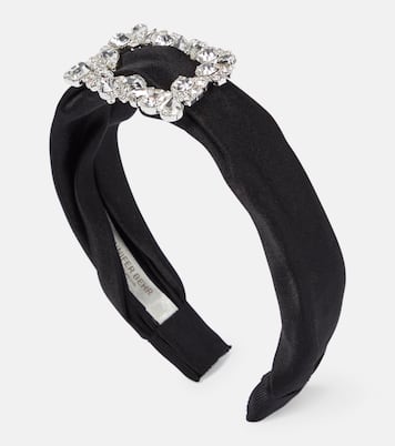 Elise embellished silk headband | Jennifer Behr