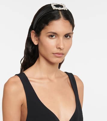 Elise embellished silk headband | Jennifer Behr