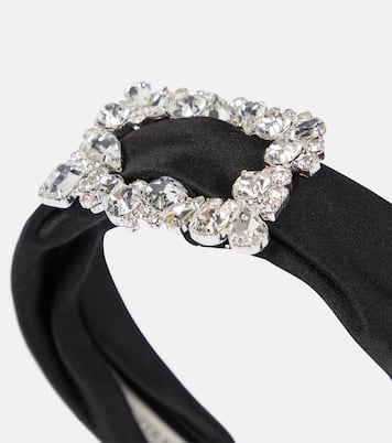 Elise embellished silk headband | Jennifer Behr