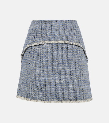 White Label Minirock aus Tweed | Proenza Schouler