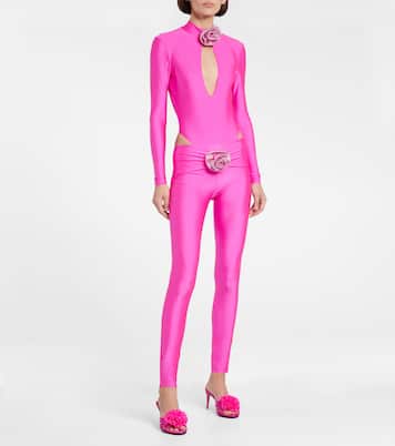 Verzierter Body aus Jersey | Giuseppe di Morabito