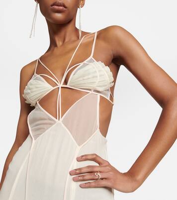 Robe de mariée en soie | Nensi Dojaka