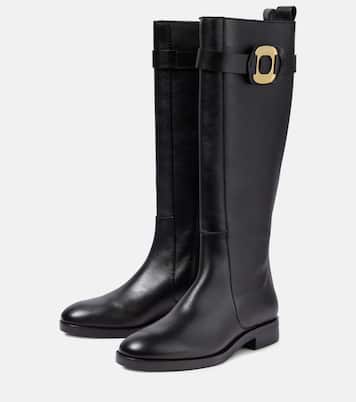 Channy leather knee-high boots | See By Chloé