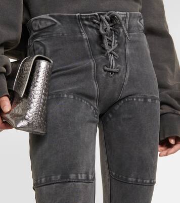 Leggings Football aus Denim | Entire Studios