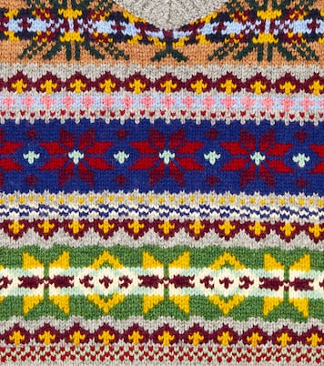 Fair Isle wool-blend vest | Polo Ralph Lauren Kids